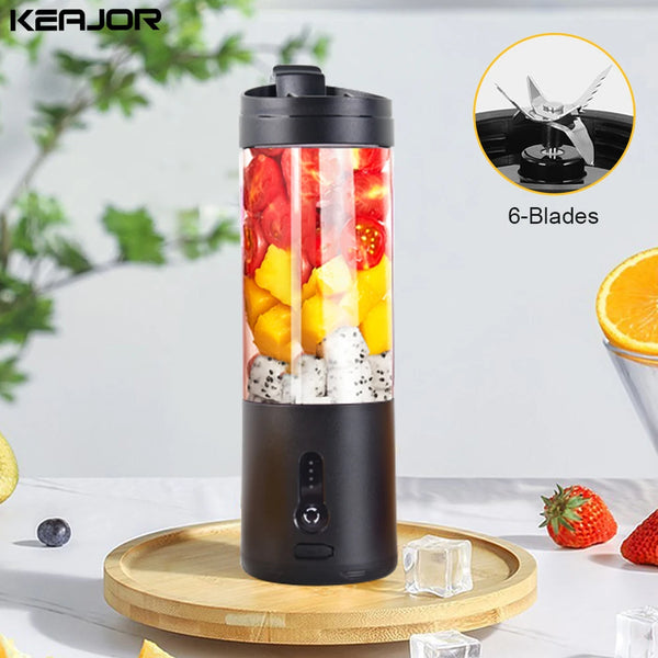 QuickBlend - Your On-the-Go Solution for Fresh, Healthy Smoothies Anytime, Anywhere